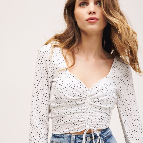 Dynamite xs floral top - Picture 6 of 6